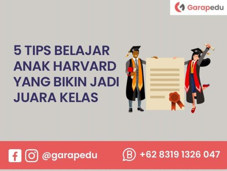 tips belajar ala anak Harvard